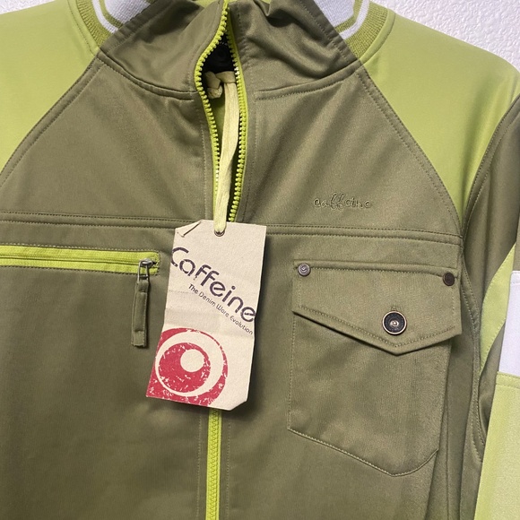 Caffeine 90s Full Zip Vintage Jacket Sz 2X - Picture 7 of 12